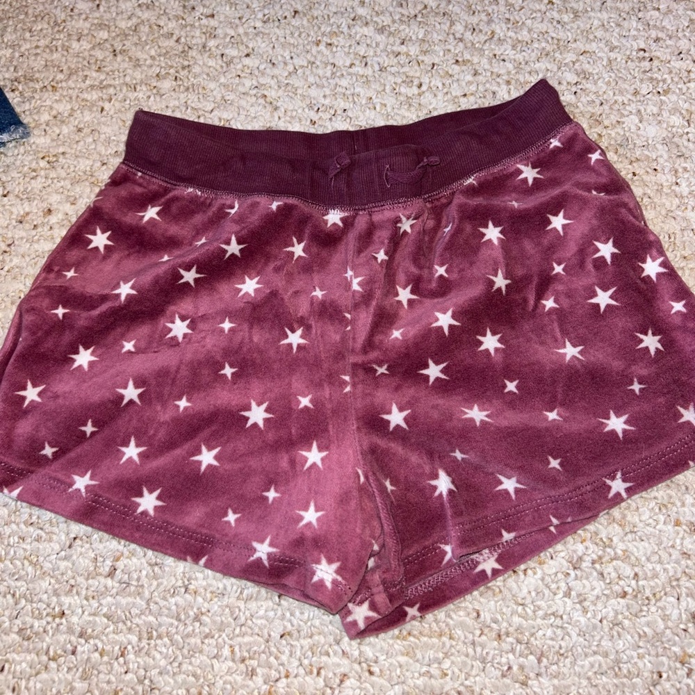 Pink rose star velvet star shirts